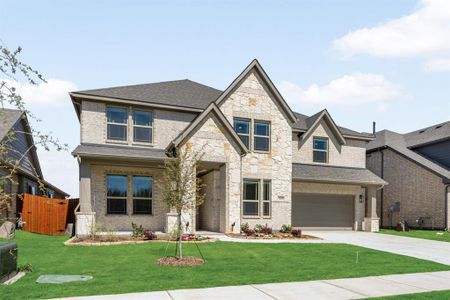 New construction Single-Family house 3208 Emerald Trace Dr, Denton, TX 76226 plan Bellflower IV - image