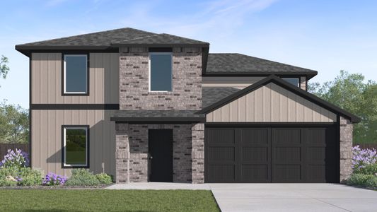 New construction Single-Family house 209 Boatright Blvd, Jarrell, TX 76537 plan Cooper - image
