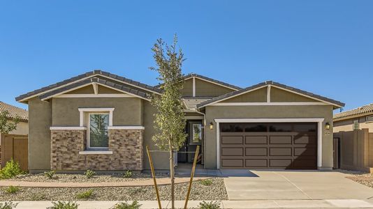 New construction Single-Family house 16842 W Bronco Tr, Surprise, AZ 85387 Trillium Plan 4585- photo 0 0