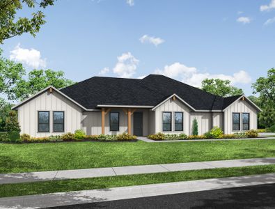 New construction Single-Family house 213 Wintergrass Dr, Waxahachie, TX 75165 plan Huckleberry - image