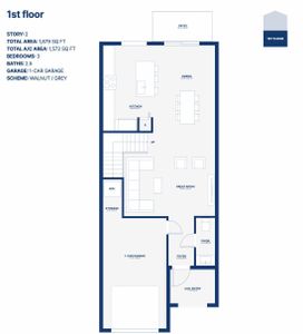 New construction Townhouse house 11401 SW 232nd St, Miami, FL 33170 plan Gloria - image 3