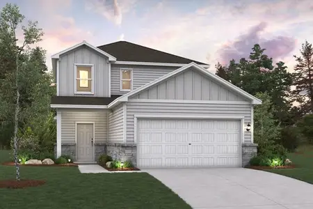 New construction Single-Family house 11920 Ellena Cv, Austin, TX 78747 plan Hampton - image