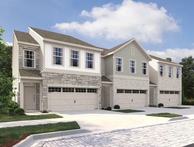 New construction Townhouse house 6692 Armonia Dr Sw, Mableton, GA 30126 Foxglove- photo 0