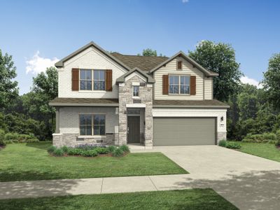 New construction Single-Family house 4913 Bridwell Ln, Austin, TX 78754 plan Lavaca - image