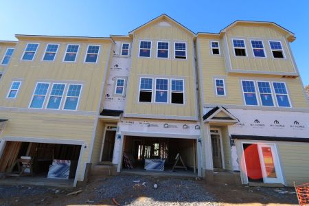 New construction Townhouse house 2737 Hunter Woods Dr, Apex, NC 27502 Buckingham - Front Entry Townhomes- photo 1 1