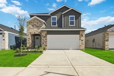 New construction Single-Family house 5210 Purple Beebalm Ln, Houston, TX 77048 plan Grace - image