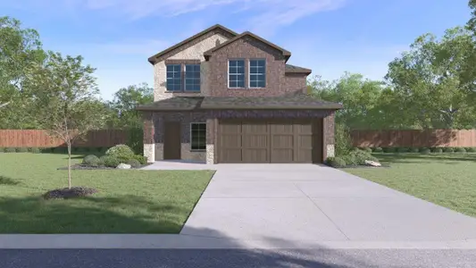 New construction Single-Family house 1609 Harmony Haven Dr, Fort Worth, TX 76120 plan Hanna - image
