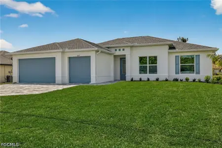 New construction Single-Family house 1022 Sw 15Th Ave, Cape Coral, FL 33991 plan The Coral Haven - image