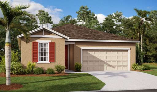 New construction Single-Family house 610 Heritage Square Drive, Haines City, FL 33844 - photo 0