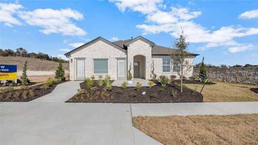 New construction Single-Family house 2337 March Hare Trce, Leander, TX 78641 The Kingston- photo 1 1