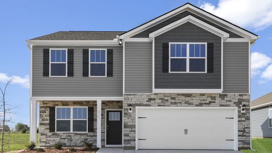 New construction Single-Family house 210 Alistar Ave, Gray Court, SC 29645 plan Penwell - image