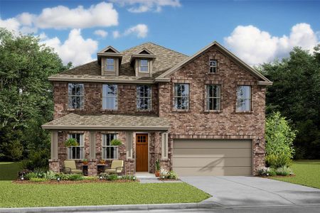 New construction Single-Family house 7919 Casuna Bay Drive, Cypress, TX 77433 - photo 0