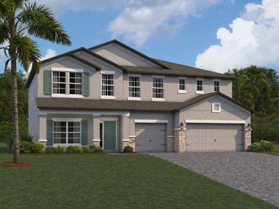 New construction Single-Family house 888 Hillshire Place, Spring Hill, FL 34609 - photo 0