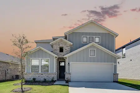 New construction Single-Family house 1417 Zapateado Wy, Fort Worth, TX 76052 plan Orchid - image