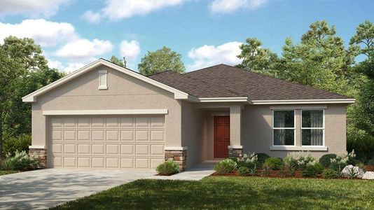 New construction Single-Family house 2116 Babbling Brook Blvd, Auburndale, FL 33823 plan Ambrosia - image