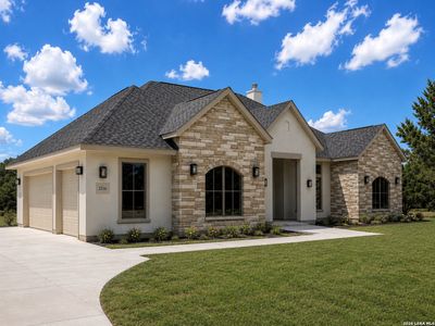 New construction Single-Family house 2116 Comal Spgs, Canyon Lake, TX 78133 - image