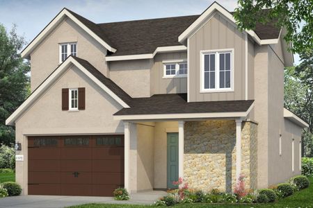 New construction Single-Family house 600 C-Bar Ranch Trl, Unit 62, Cedar Park, TX 78613 plan Cross Creek 2311 - image