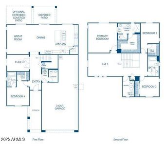 New construction Single-Family house 25330 W Bowker St, Buckeye, AZ 85326 Plan 4005- photo 1 1