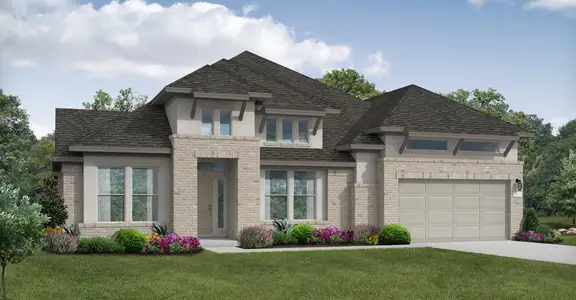 New construction Single-Family house 41810 Hubbard St, Todd Mission, TX 77316 plan Tomball - image
