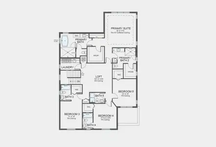 New construction Single-Family house 12629 Solana Bay Cir, Palm Beach Gardens, FL 33412 plan Santa Monica - image 2