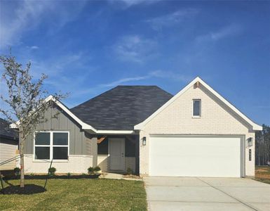 New construction Single-Family house 4432 Colchuck Lake Ct, Conroe, TX 77303 Denton- photo 0