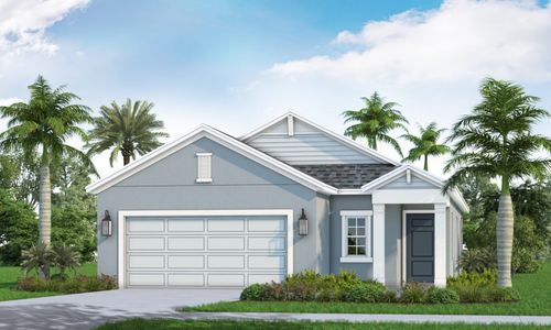 New construction Single-Family house 13427 Old Creek Ct, Parrish, FL 34219 plan Valiant - image