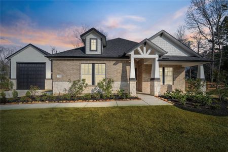 New construction Single-Family house 714 Satterwhite Farms Ln, Magnolia, TX 77354 plan Crockett - image