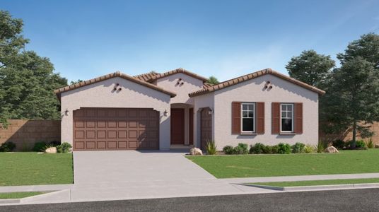 New construction Single-Family house 14938 W Gray Fox Tr, Surprise, AZ 85387 plan Trillium Plan 4585 - image