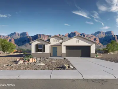 New construction Single-Family house 1539 E Glazier Dr E, Casa Grande, AZ 85122 - image