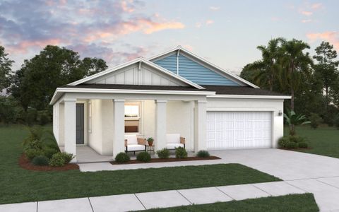 New construction Single-Family house 17082 Squirrel Branch Ln, Alva, FL 33920 plan Napoli - 18269 - image