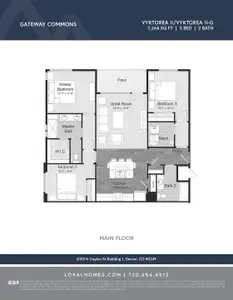 New construction Single-Family house 6153 N Ceylon St, Unit 208, Denver, CO 80249 Vyktorea II- photo 0