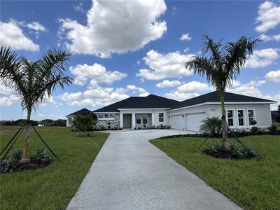 New construction Single-Family house 5053 Lake Toscana Drive, Wimauma, FL 33598 Bahia Breeze- photo 0