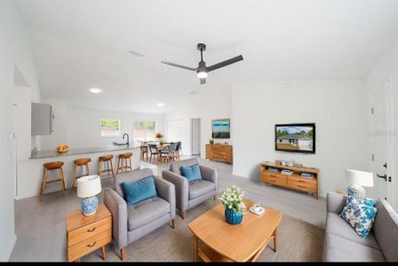 Living room/Dining room combo-Open Floor plan