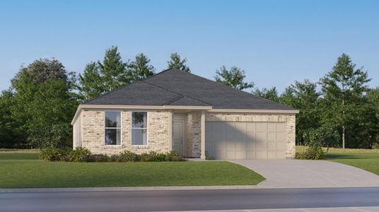 New construction Single-Family house 13116 Eastland Dr, Mustang Ridge, TX 78610 Springsteen- photo 0