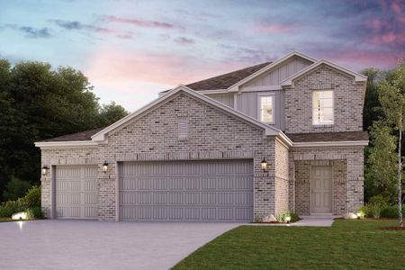 New construction Single-Family house 738 Carson Dr, Forney, TX 75126 plan Hampton - image