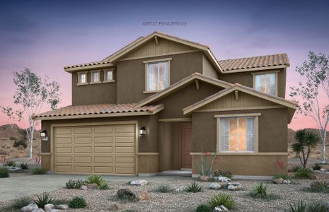 New construction Single-Family house 2760 E Verdial Ln, San Tan Valley, AZ 85140 plan Casoria - image