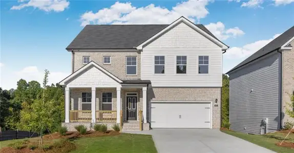 New construction Single-Family house 1020 Trident Maple Chase, Lawrenceville, GA 30045 plan Summit - image