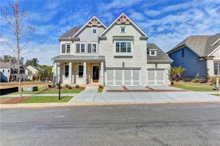 New construction Single-Family house 11255 Knollwood Bnd, Johns Creek, GA 30097 The Matthews- photo 0