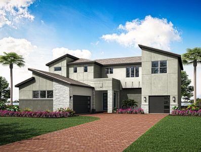 New construction Single-Family house 14108 Sw Delilah Way, Port Saint Lucie, FL 34987 Palacio- photo 0