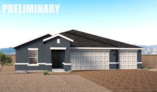 New construction Single-Family house 780 W Lexington St, Vail, AZ 85641 plan Garland - Traditions - A50G - image