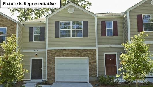 New construction Townhouse house 9024 Lowfalls Lane, Charlotte, NC 28216 - photo 0