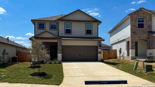 New construction Single-Family house 4222 Tarragon Place, Von Ormy, TX 78073 The Madison- photo 0