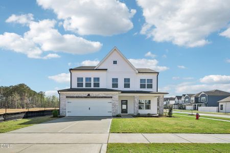 New construction Single-Family house 120 N Stonemill Trl, Wilson's Mills, NC 27520 plan Macon - image