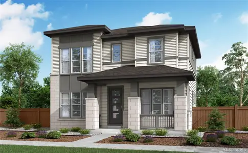 New construction Single-Family house 3348 N Haleyville Ct, Aurora, CO 80019 plan Plan 3202 - image