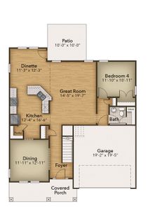 New construction Single-Family house 117 Reedgrass Dr, Little River, SC 29566 plan The Waverunner - image