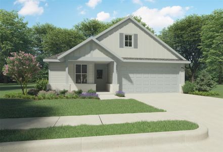 New construction Single-Family house 226 Hidalgo Ln, Elgin, TX 78621 Quartz | Trinity Ranch- photo 0