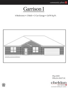 New construction Single-Family house Glen Rose, TX 76043 plan Garrison I - image