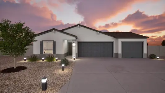 New construction Single-Family house 1173 N Manana Ln, Coolidge, AZ 85128 plan Dahlia - image
