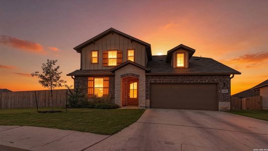 New construction Single-Family house 6407 Penny Path, San Antonio, TX 78253 plan Cascade - image