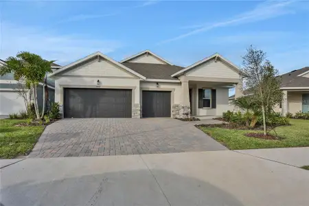 New construction Single-Family house 7413 Sea Manatee St, Parrish, FL 34219 plan Boca - image